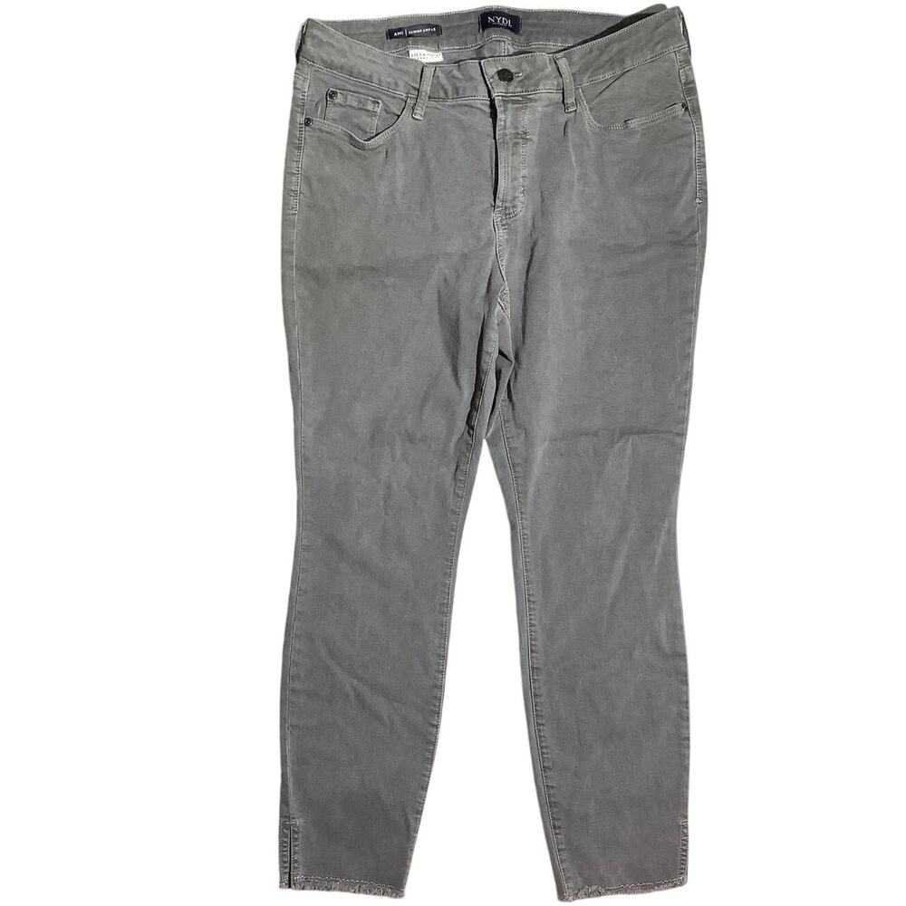 NYDJ Ami Skinny Ankle Jeans Women’s Size 12P— Lift Tuck, Stretch, Modern